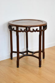 Antique Chinese Hardwood Round Table