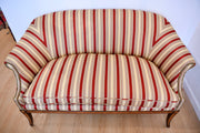 Federal Style Inlaid Mahogany Settee