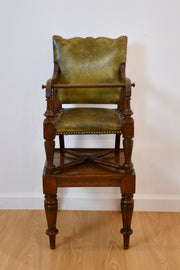 Antique Victorian Child's High Chair