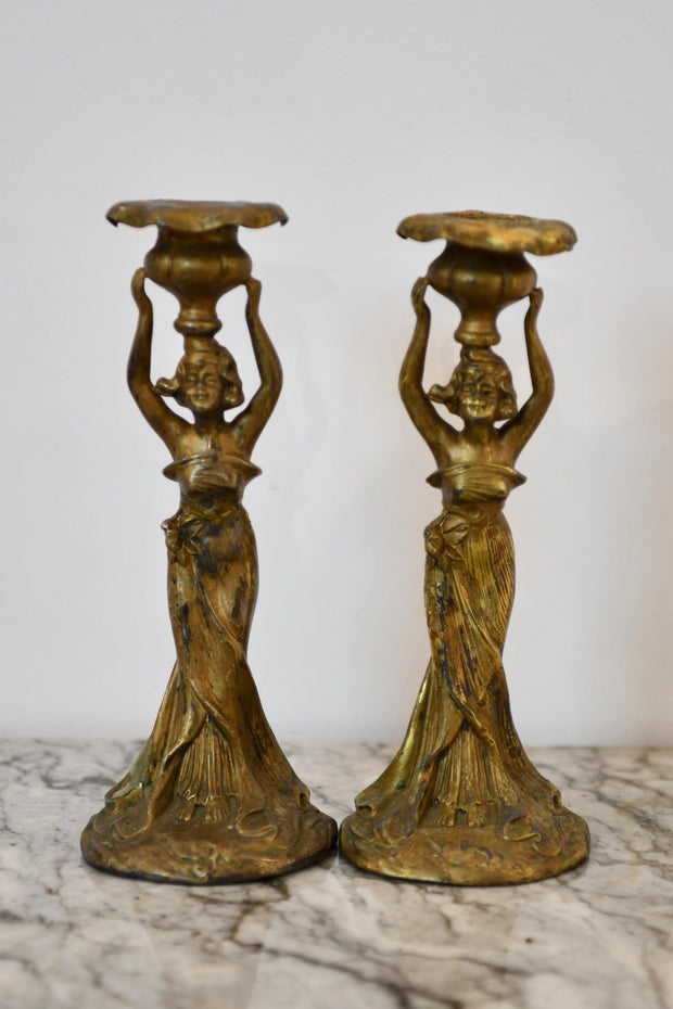 Figural Candlestick