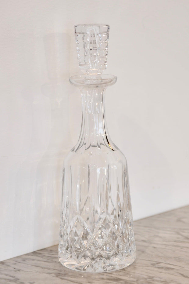 Waterford Lismore Crystal Wine Decanter with Stopper