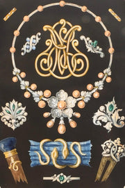 Embellished Etching of Jewelry Designs