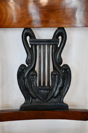 Ebonized and Cherry Side Chair