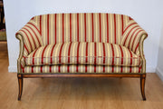 Federal Style Inlaid Mahogany Settee