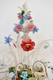 Venetian Glass Candelabrum