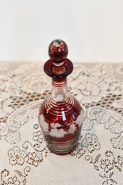 Bohemian Glass Decanter