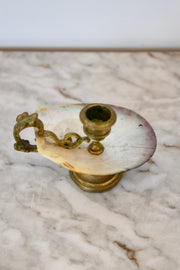 Mother of Pearl Candle Holder
