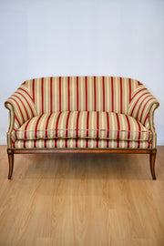 Federal Style Inlaid Mahogany Settee