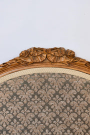 Louis XVI-Style Upholstered Armchair