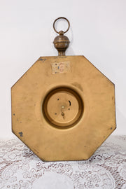 Octagonal-Shaped Georgian Tole Clock