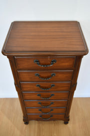 French Provincial Fruitwood Semainier Chest