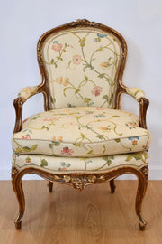 French Armchair Scalamandre Upholestry