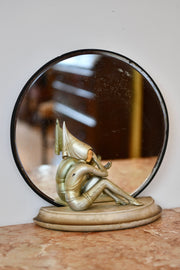 Art Deco Figural Table Mirror