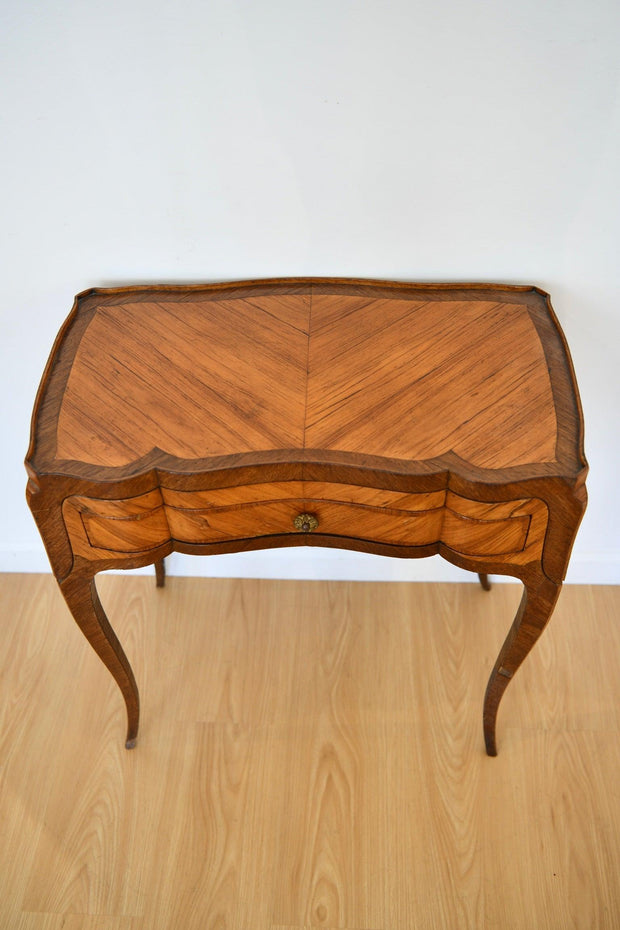 Antique Continental Satinwood Tray Table