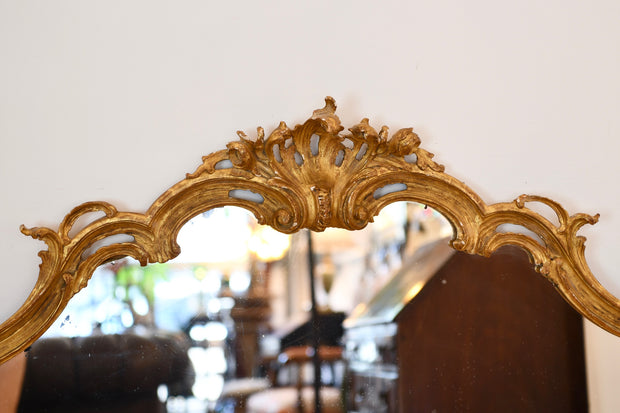 Louis XV Style Giltwood Mirror