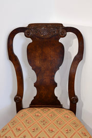 Chippendale Ball & Claw Upholstered Chair