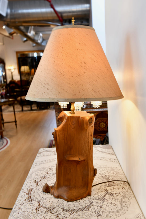 Tree Trunk Table Lamp