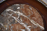 French Marble Inset Gueridon Table
