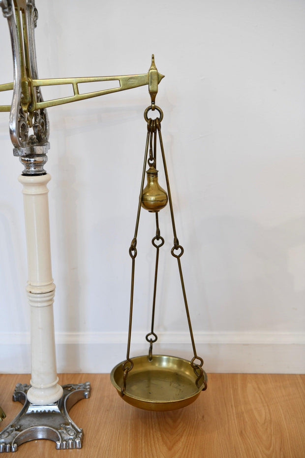 Victorian Brass Balance Scale