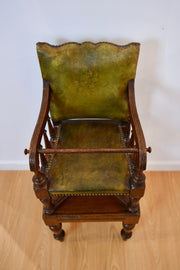 Antique Victorian Child's High Chair