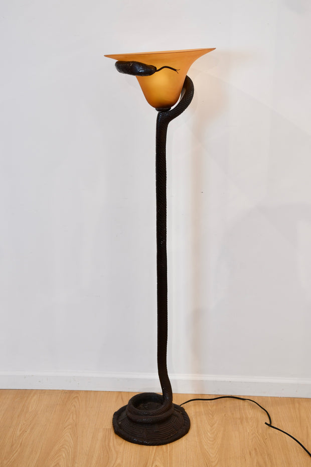 Vintage Snake Floor Lamp