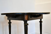 Antique Ebonized Drop Leaf Table