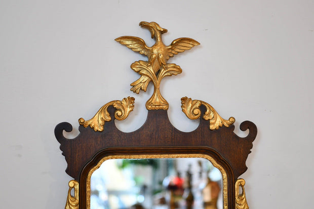 Federal Style Mirror With Eagle Crest