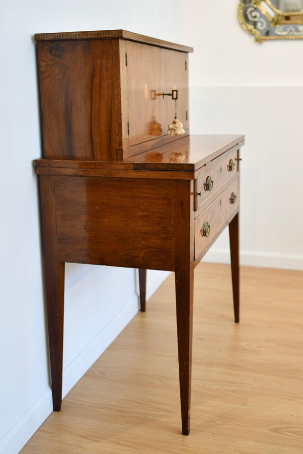 Antique American Mahogany Sheraton Secretary