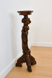 Renaissance-Style Figural Pedestal