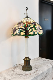 Tiffany Style Stained Glass Table Lamp