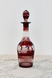 Bohemian Glass Decanter