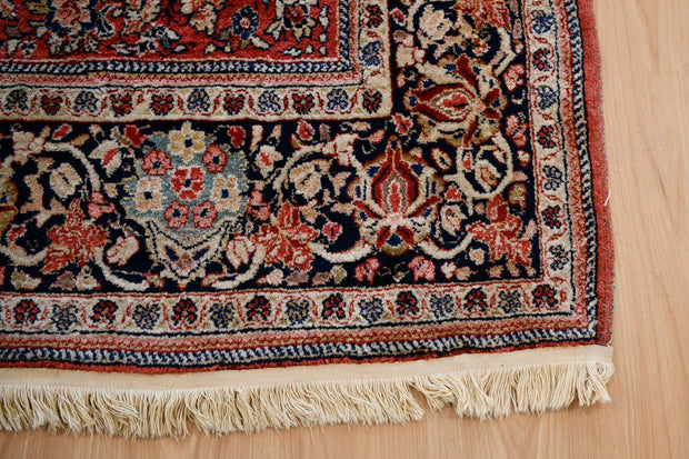 Antique & Finely Hand Knotted Sarouk Rug