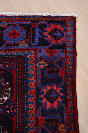 Vintage Finely Handknotted Bokhara Runner