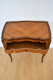 Antique Continental Satinwood Tray Table