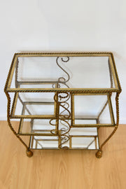 Vintage Rope-Form Petite Etagere