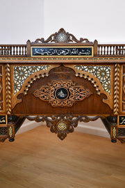 Moorish Walnut & Mother of Pearl Desk