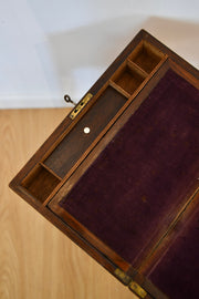 Antique Lap Desk On Stand