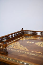 Moorish Walnut & Mother of Pearl Desk