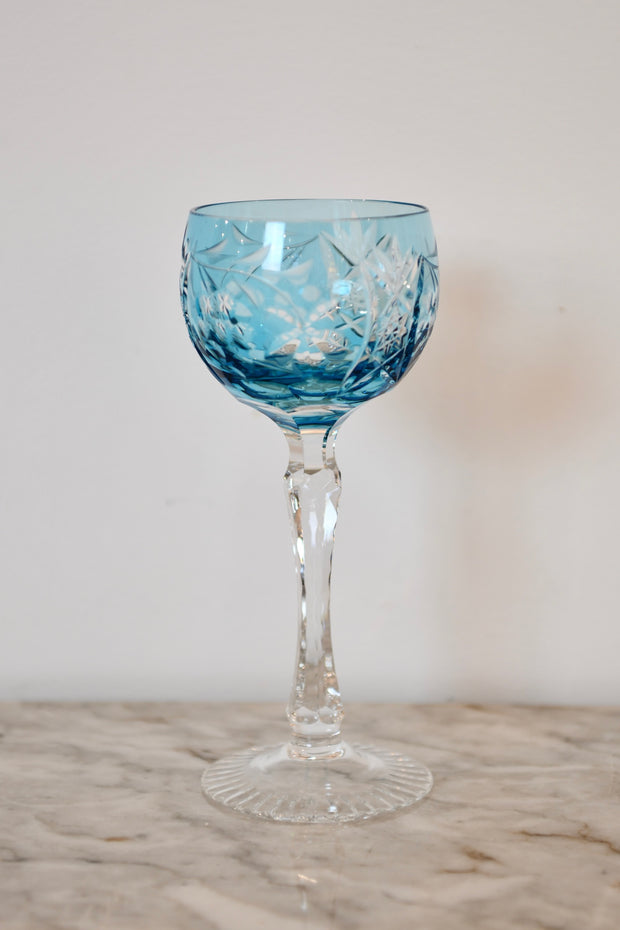Bohemian Color Crystal Wine Glass