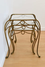 Three Rope-Form Nesting Tables