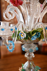 Venetian Glass Candelabrum