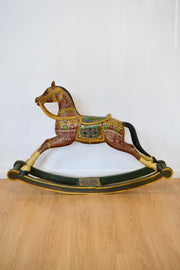 19th Century Folk Art Rocking Horse
