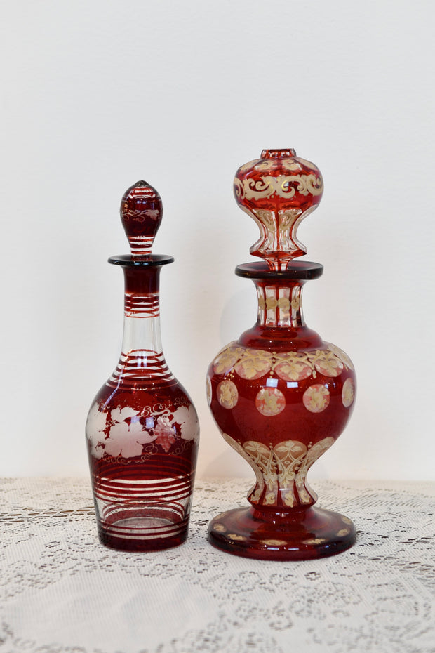 Bohemian Glass Decanter