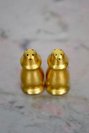 Gold-Tone Pickard Shakers