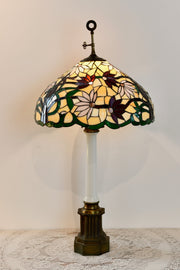 Tiffany Style Stained Glass Table Lamp