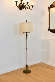 Baroque Style Brass Floor Lamp