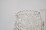 Cut Glass Pressed Glass Pitcher