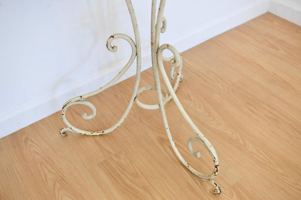Victorian Painted Iron Wirework Plant Stand