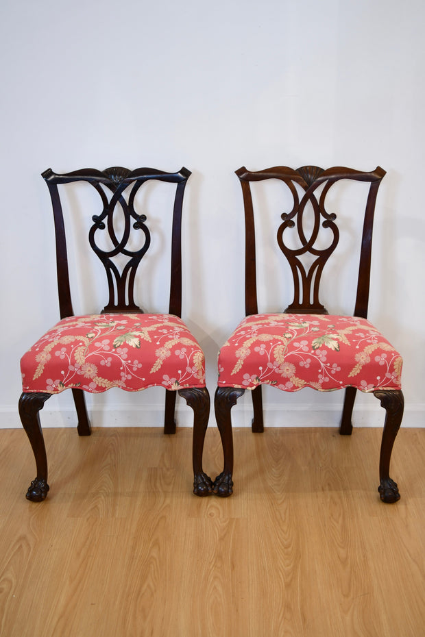 Antique upholstered chair discount styles