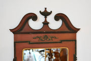 Italian Palladio Mirror with Crest